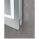 Дзеркало Mixxus Style MR03-80x60 (годинник, LED-підсвічування, антизапотівання) (MI6005)