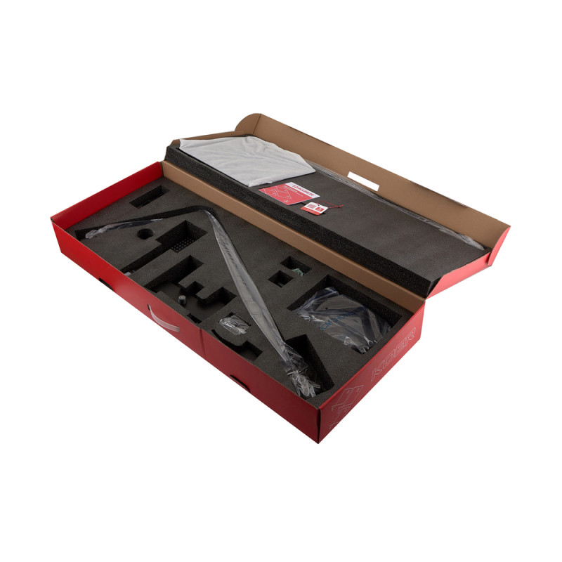 Душевая колонна со смесителем водопад Koer KB-58007-05 (Цвет черный) (KR3463)