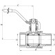Кран шаровый СК 3/4" ГШР газ ART.607 (SK0103)