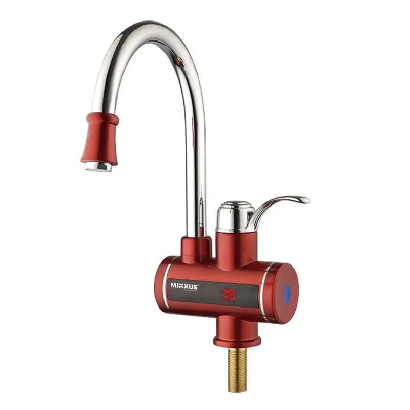 Проточный водонагреватель Mixxus Electra 240-E Red  (с индик. темп.) (MI2748)