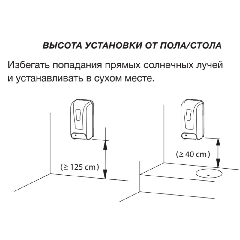 Дозатор для антисептика Zerix сенсорний настінний (TSD-001-A)