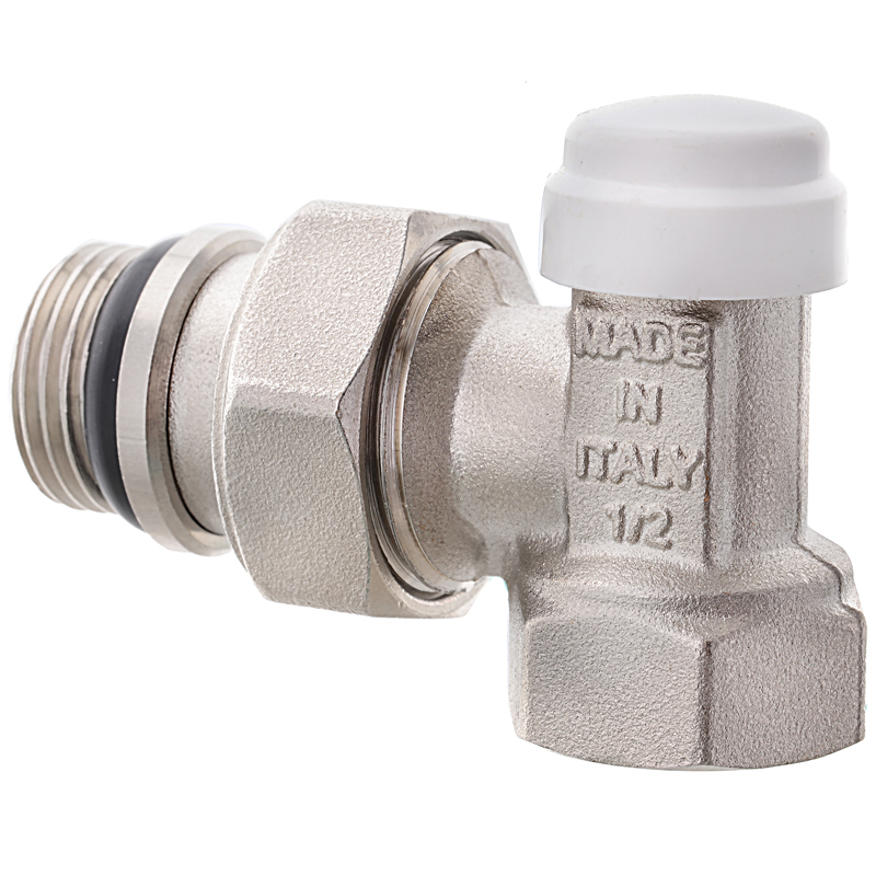 Кран радиаторный Roho R5251-050 - 1/2" угловой (антипротечка) (RO0133)