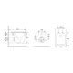 Унитаз подвесной Mixxus Premium Diverse-0101-T1 530x365x373mm, система смыва Tornado 1.0 (MP6477)
