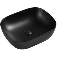 Умывальник накладной керамический Mixxus Premium Diverse-0101 Black 490x395x150mm (MP6485)