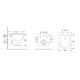 Унитаз подвесной Mixxus Premium Ellipse-0304-R 540x360x360mm, система смыва Rimless (MP6466)