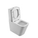 Унитаз-компакт Mixxus Premium Quadro-0401-R 610x365x825mm, система смыва RIMLESS (MP6457)
