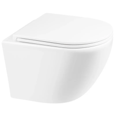 Унитаз подвесной Mixxus Premium Ellipse-0301-R 495x365x365mm, система смыва Rimless (MP6460)