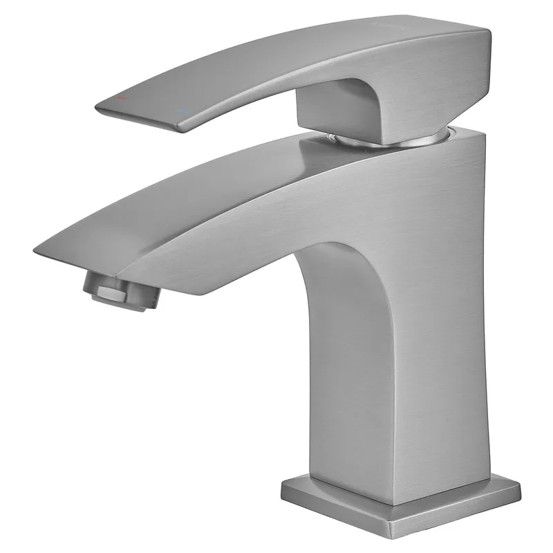 Змішувач для умивальника джойстиковий Koer KB-10007-07 (KR5150) з латуні Колір графітовий