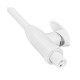 Змішувач для кухні джойстиковий Plamix Cezar-011-B SET (з підведенням) (PM0667) з термопластику Колір білий
