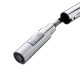 Змішувач для кухні джойстиковий з висувною лійкою Haiba Bolero 014 (HB9591) з латуні Колір сталевий