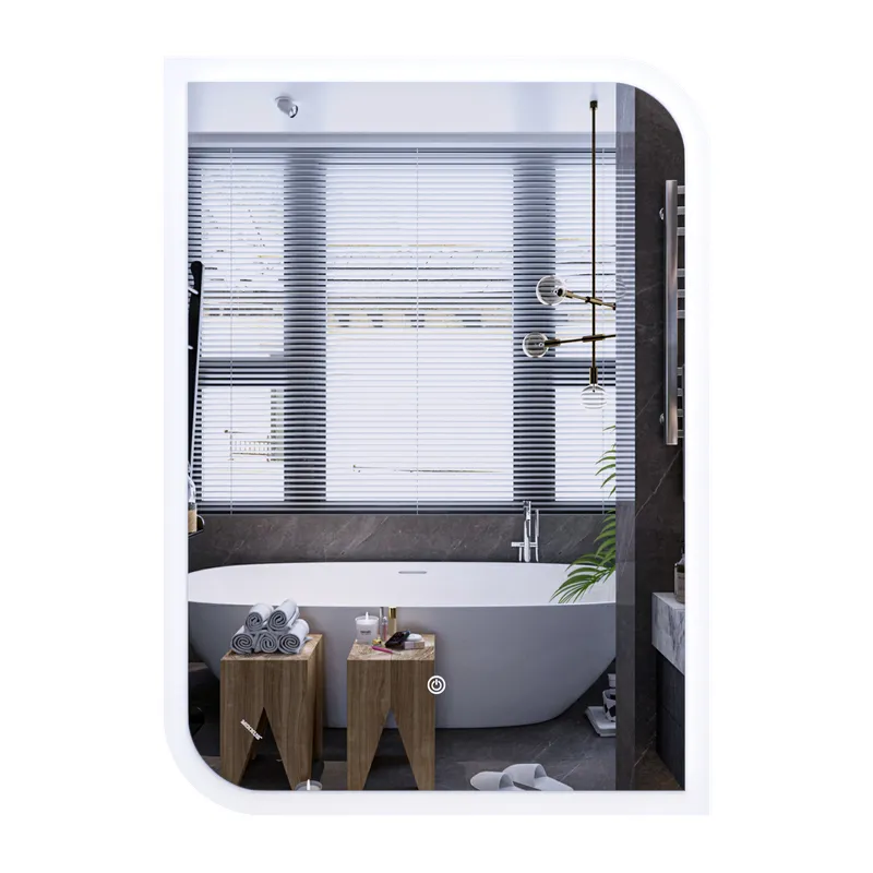 Дзеркало Mixxus Bevel MA02-90x65-Reverse (LED Touch, Anti-fog, димер (3-6,5kK)) (MP6641)