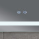Дзеркало Mixxus Warm MR12-80x60-Reverse з LED Touch, Anti-fog, димером, регулюванням яскравості (MI6672)