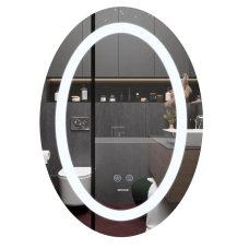 Дзеркало Mixxus Plain MV03-50x70 з LED Touch, Anti-fog, димером, регулюванням яскравості (MI6664)