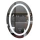 Дзеркало Mixxus Plain MV03-50x70 з LED Touch, Anti-fog, димером, регулюванням яскравості (MI6664)