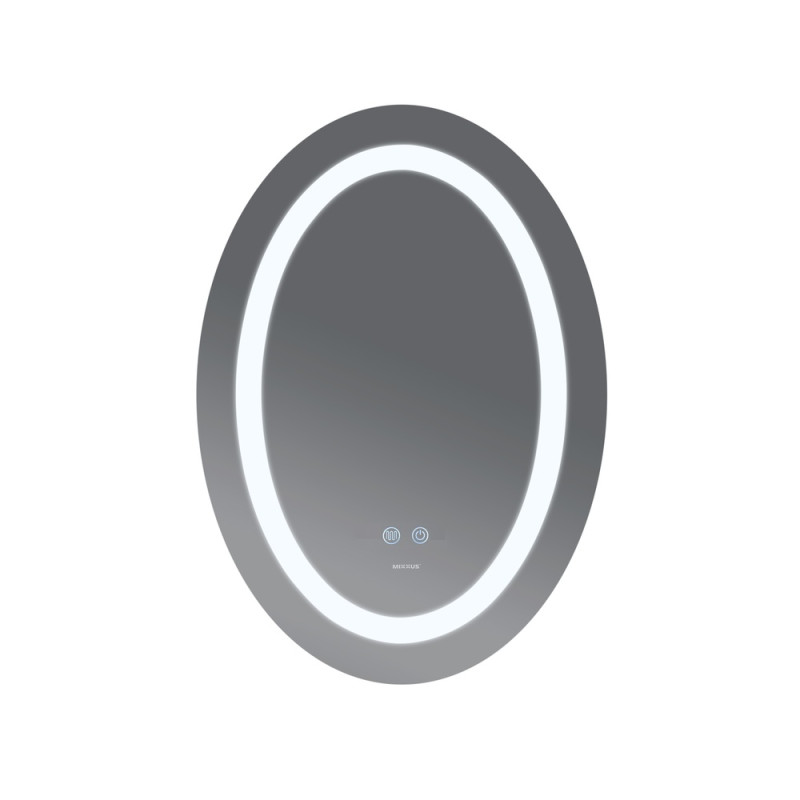 Дзеркало Mixxus Plain MV03-50x70 з LED Touch, Anti-fog, димером, регулюванням яскравості (MI6664)