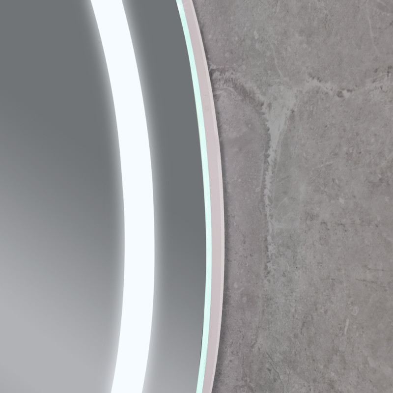 Дзеркало Mixxus Plain MV03-50x70 з LED Touch, Anti-fog, димером, регулюванням яскравості (MI6664)