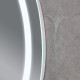 Дзеркало Mixxus Plain MV03-50x70 з LED Touch, Anti-fog, димером, регулюванням яскравості (MI6664)
