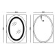 Дзеркало Mixxus Plain MV03-50x70 з LED Touch, Anti-fog, димером, регулюванням яскравості (MI6664)