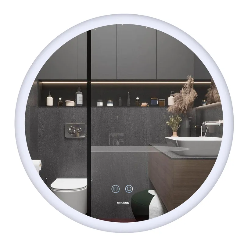 Дзеркало Mixxus Plain MC11-60 з LED Touch, Anti-fog, димером, регулюванням яскравості (MI6663)