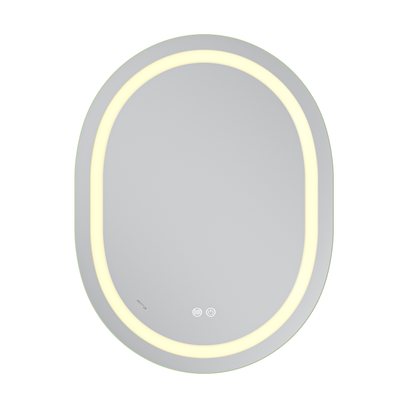 Дзеркало Mixxus Premium Ellipse MV05-80x60-Reverse (LED Touch, Anti-fog, димер (3-6,5kK)) (MP6642)