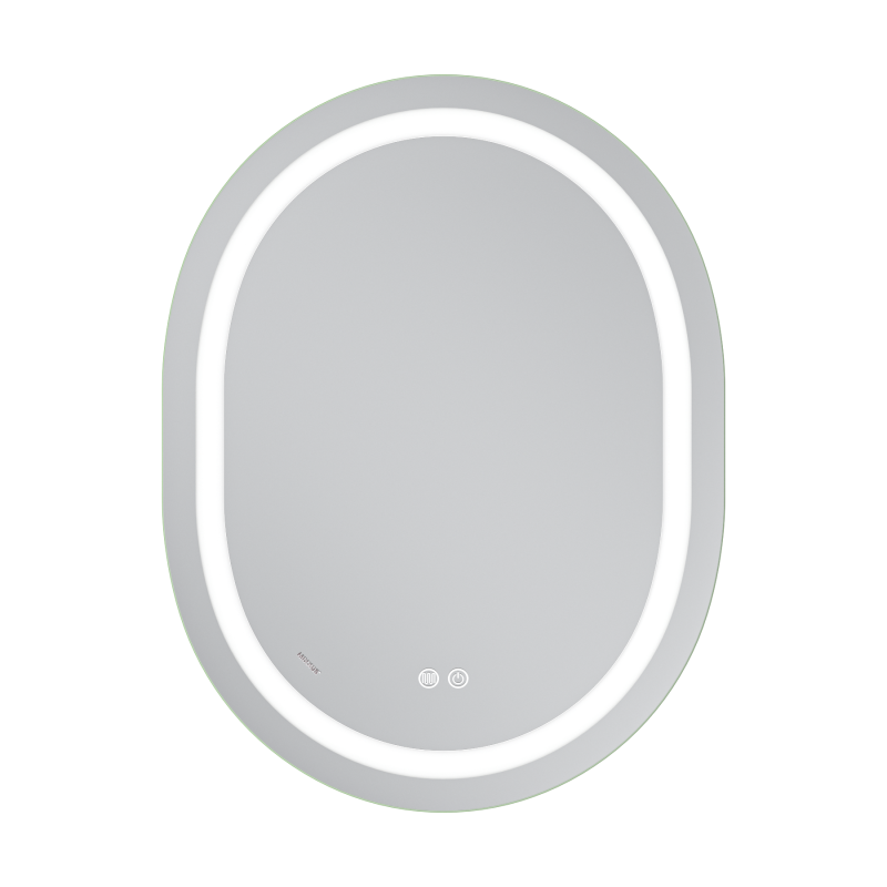Дзеркало Mixxus Premium Ellipse MV05-80x60-Reverse (LED Touch, Anti-fog, димер (3-6,5kK)) (MP6642)