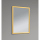 Дзеркало настінне Zerix Fonte MRZ09-700x850-Reverse GOLD прямокутне в золотій рамі (ZX5639)