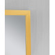 Дзеркало настінне Zerix Fonte MRZ09-700x850-Reverse GOLD прямокутне в золотій рамі (ZX5639)