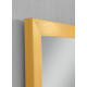 Дзеркало настінне Zerix Fonte MRZ09-700x850-Reverse GOLD прямокутне в золотій рамі (ZX5639)