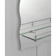 Дзеркало настінне Zerix Mirra MRZ02-450x600x105 прямокутне з дугоподібним верхом