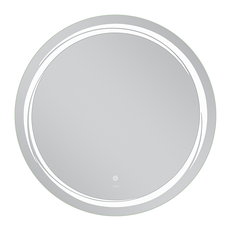 Дзеркало Mixxus Premium Wave MC04-90 (LED Touch, Anti-fog, димер (3-6,5kK)) (MP6637)