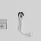 Дзеркало Mixxus Premium Ellipse MV05-80x70-Reverse White (LED Touch, Anti-fog, димер (3-6kK)) (MP664)