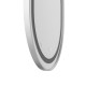 Дзеркало Mixxus Premium Ellipse MV05-80x70-Reverse White (LED Touch, Anti-fog, димер (3-6kK)) (MP664)
