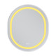 Дзеркало Mixxus Premium Ellipse MV05-80x70-Reverse White (LED Touch, Anti-fog, димер (3-6kK)) (MP664)