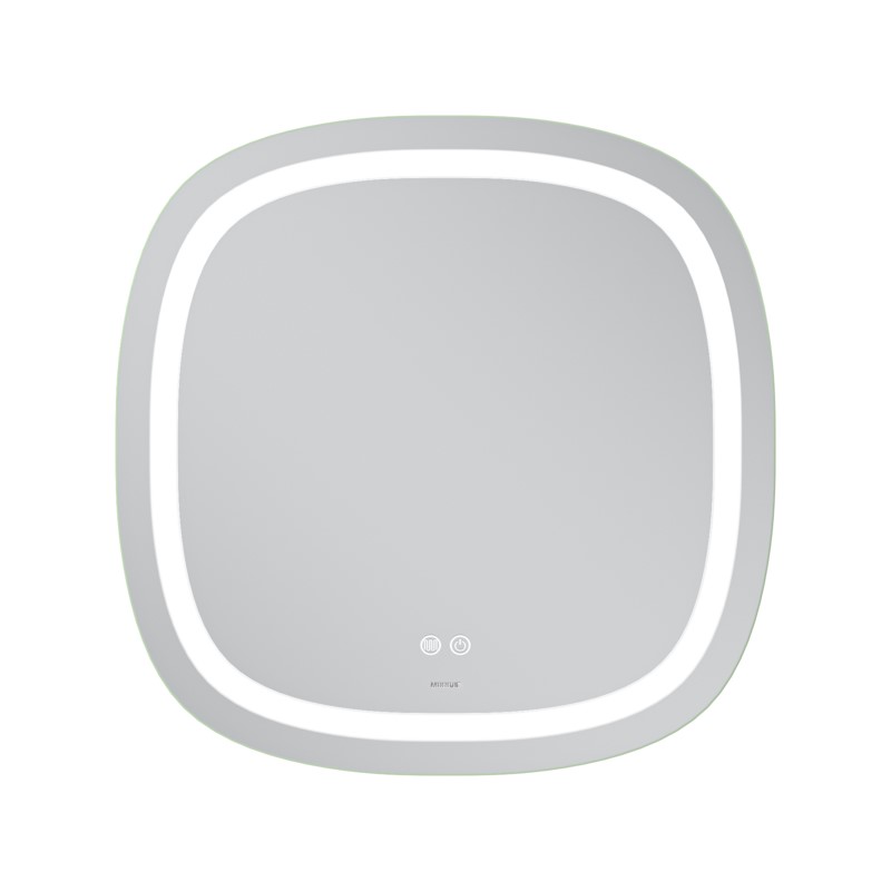 Дзеркало Mixxus Premium Diverse MR16-70x70 (LED Touch, Anti-fog, димер (3-6,5kK)) (MP6640)