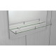 Дзеркало настінне Zerix Sansa MRZ05-600x850x105 прямокутне з полицею (ZX5628)