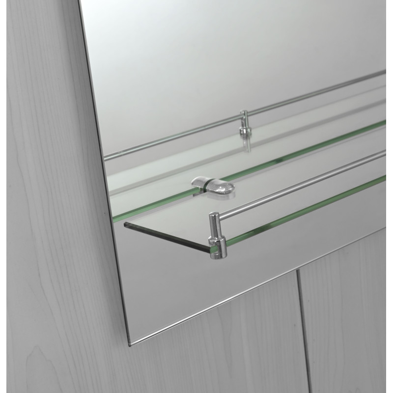 Дзеркало настінне Zerix Sansa MRZ05-600x850x105 прямокутне з полицею (ZX5628)