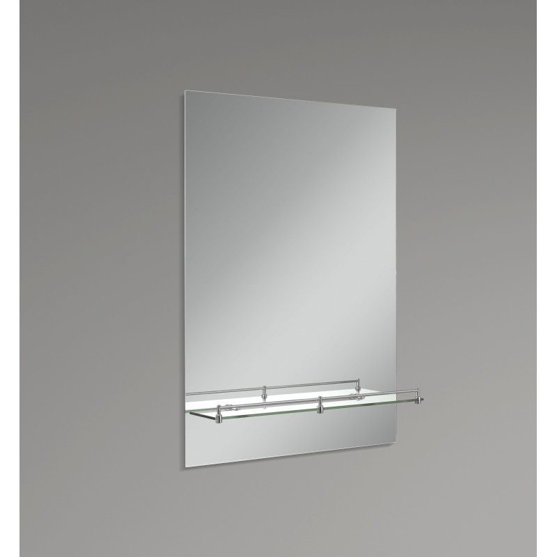 Дзеркало настінне Zerix Sansa MRZ05-600x850x105 прямокутне з полицею (ZX5628)
