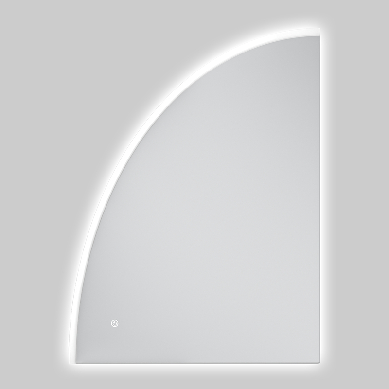 Дзеркало Mixxus Premium Topper MS02-75x100 (LED Touch, Anti-fog, димер (3-6,5kK)) (MP6634)