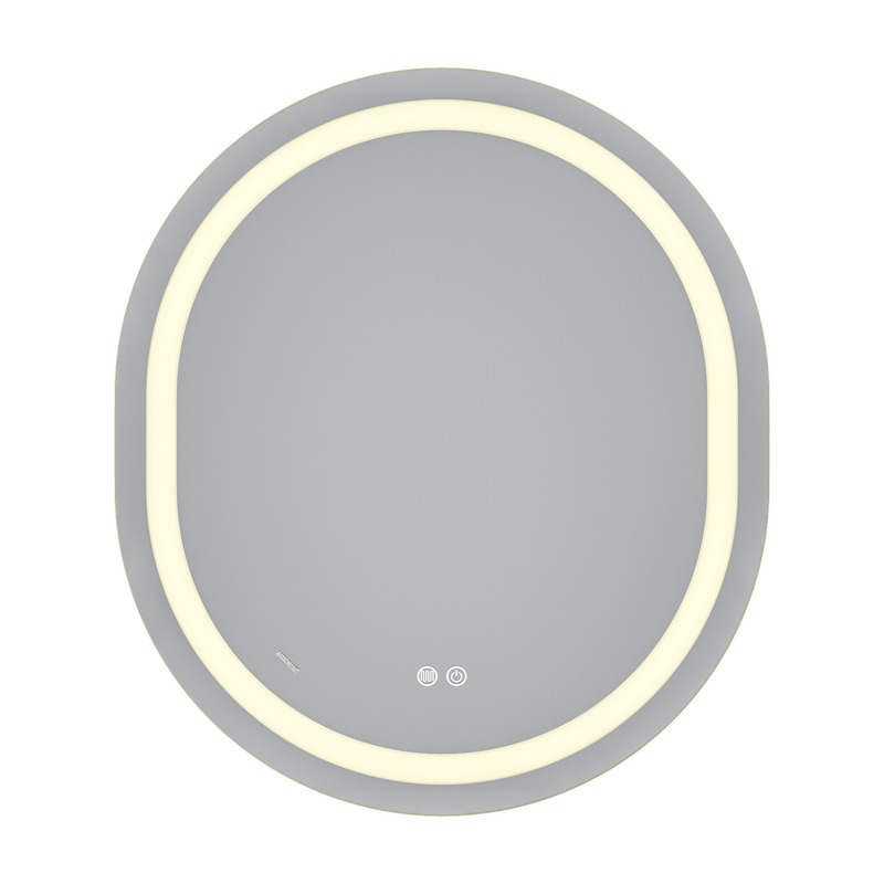 Дзеркало Mixxus Premium Ellipse MV05-80x70-Reverse (LED Touch, Anti-fog, димер (3-6,5kK)) (MP6643)