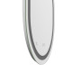 Дзеркало Mixxus Premium Ellipse MV05-80x70-Reverse (LED Touch, Anti-fog, димер (3-6,5kK)) (MP6643)