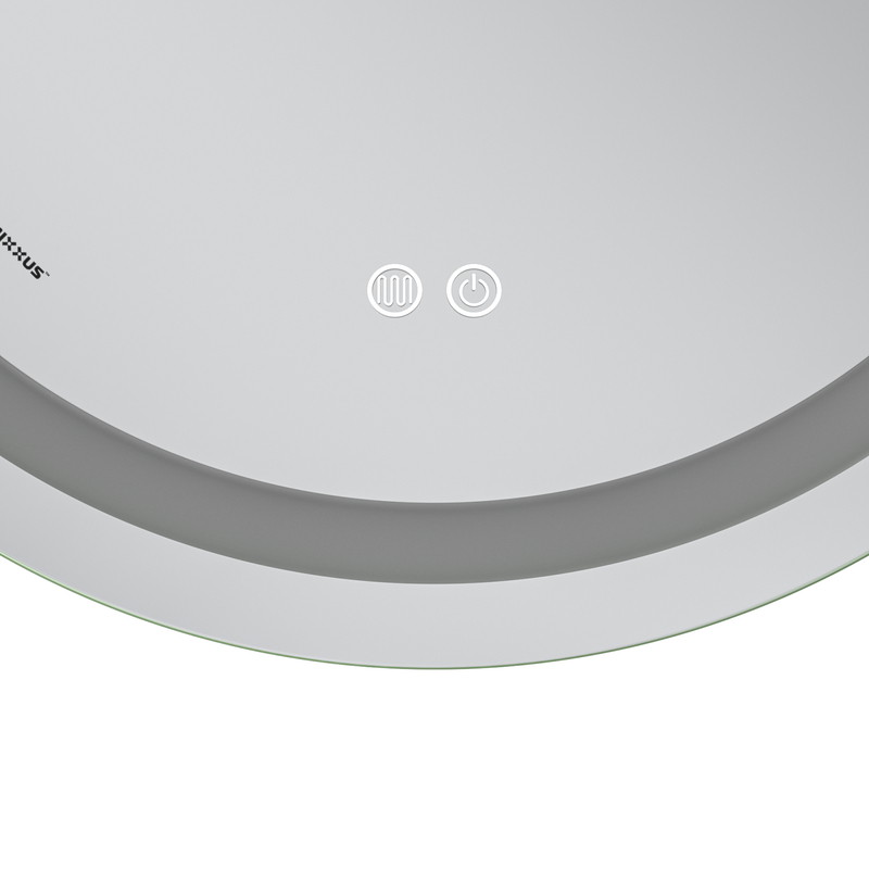 Дзеркало Mixxus Premium Ellipse MV05-80x70-Reverse (LED Touch, Anti-fog, димер (3-6,5kK)) (MP6643)