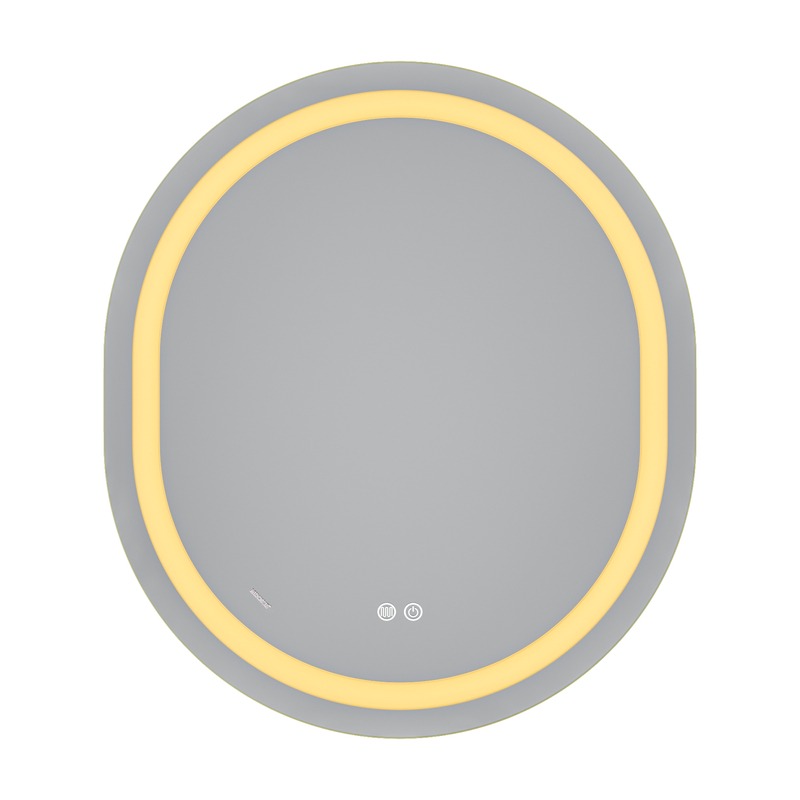 Дзеркало Mixxus Premium Ellipse MV05-80x70-Reverse (LED Touch, Anti-fog, димер (3-6,5kK)) (MP6643)