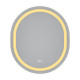 Дзеркало Mixxus Premium Ellipse MV05-80x70-Reverse (LED Touch, Anti-fog, димер (3-6,5kK)) (MP6643)