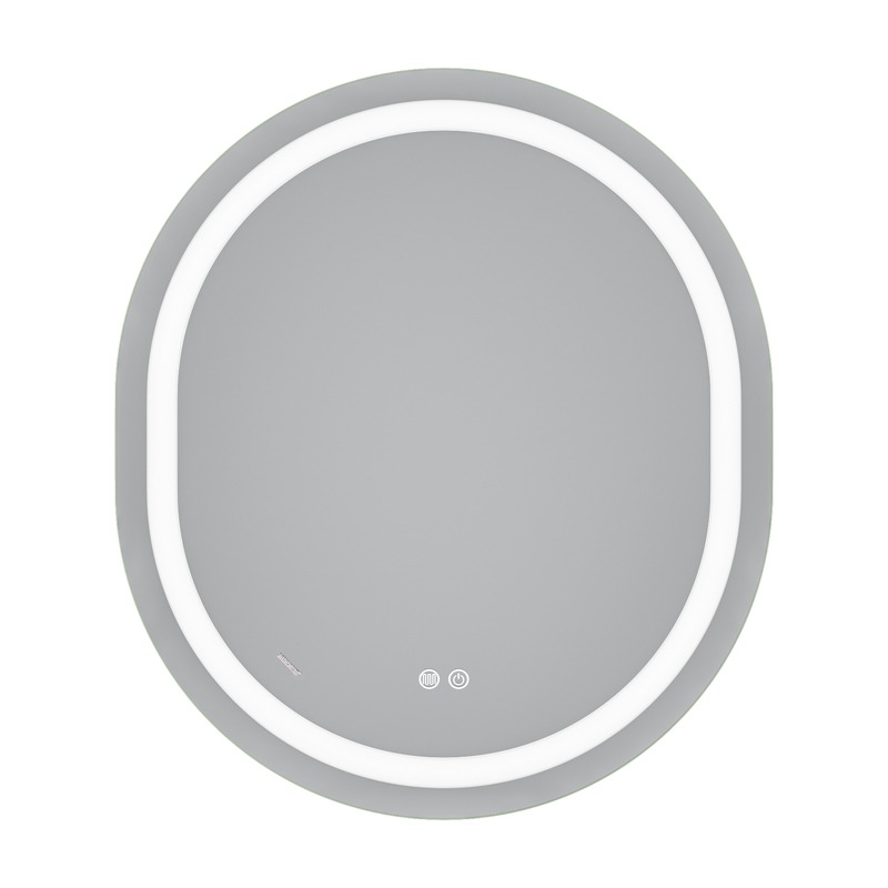 Дзеркало Mixxus Premium Ellipse MV05-80x70-Reverse (LED Touch, Anti-fog, димер (3-6,5kK)) (MP6643)