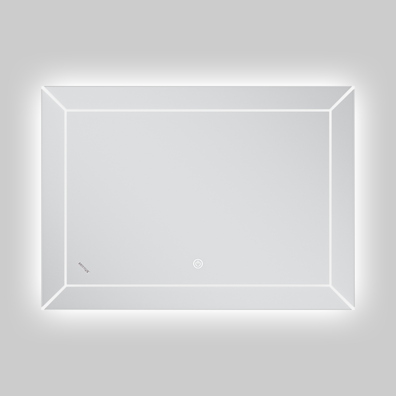 Дзеркало Mixxus Premium Cubic MR14-70x50-Reverse (LED Touch, Anti-fog, димер) (MP6647)