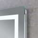 Дзеркало Mixxus Hard MR07-50x80 з LED Touch, Anti-fog, димером, регулюванням яскравості (MI6658)