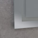 Дзеркало Mixxus Hard MR07-50x80 з LED Touch, Anti-fog, димером, регулюванням яскравості (MI6658)