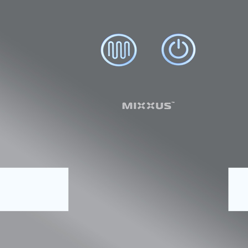Дзеркало Mixxus Hard MR07-50x80 з LED Touch, Anti-fog, димером, регулюванням яскравості (MI6658)