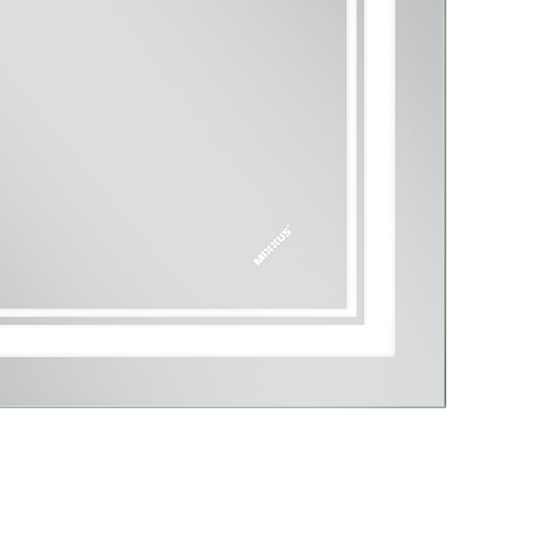 Дзеркало Mixxus Quadro MR20-90x70-Reverse (LED Touch, Anti-fog, димер) (MP6621)