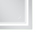 Дзеркало Mixxus Quadro MR20-90x70-Reverse (LED Touch, Anti-fog, димер) (MP6621)